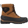 Image de Sorel - Chaussures montantes imperméables et chaudes - Buxton  Lace Boot Wp M Delta Black pour Homme en Cuir - Taille 41 - Marron