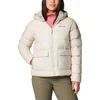 Image de Columbia - Doudoune en duvet - Harmony Falls  Hooded Down Jacket Dark Stone pour Femme - Taille L - Beige