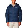 Image de Columbia - Doudoune isolante et déperlante - Powder Lite II Hooded Jacket Collegiate Navy pour Homme - Taille S