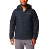 Image de Columbia - Doudoune isolante et déperlante - Powder Lite II Hooded Jacket Black - Taille L - Noir