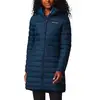 Image de Columbia - Doudoune déperlante en duvet naturel - Lake 22 II Down Long Hooded Jacket Collegiate Navy pour Femme - Taille S