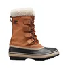 Image de Sorel - Bottes d'après-ski imperméables et chaudes - Winter Carnival  Boot Wp W Camel Brown pour Femme en Nylon - Taille 37 - Marron