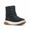 Image de Bottes COLUMBIA SNOWTROT MID (Black, Sea Salt) Femme