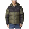 Image de Doudoune COLUMBIA Pike Lake II Hooded Jacket (Stone Green, Shark) Homme