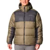 Image de Columbia - Doudoune à capuche isolante - Pike Lake II Hooded Jacket Stone Green Shark pour Homme - Taille S - Kaki