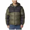 Image de Doudoune COLUMBIA Pike Lake II Hooded Jacket (Stone Green, Shark) Homme