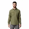 Image de Chemise COLUMBIA Skien Valley Long Sleeve Shirt (Stone Green) Homme