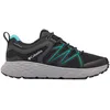 Image de Columbia - Chaussures de randonnée journée imperméable - Peakfreak Roam Waterproof Black Teal pour Femme en Cuir - Taille 38 - Noir