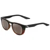 Image de Lunettes de soleil 100% SLENT (Soft Tact Black / Havana Fade - HiPER Silver Mirror Lens)