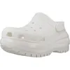 Image de Crocs Classic Mega Crush Clog Colour Blanc