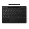Image de Microsoft Surface Pro Flex Keyboard - Clavier - avec pavÃ© tactile, accÃ©lÃ©romÃ¨tre, plateau de rangement et de chargement du Surface Slim Pen 2 - rÃ©troÃ©clairÃ© - sans fil - Bluetooth LE - AZERTY - FranÃ§ais - noir - avec Slim Pen