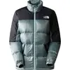 Image de The North Face - Doudoune recyclée - W Diablo Recycled Down Jacket Powder Teal/TNF Black pour Femme - Taille M - Bleu