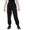Image de Pantalon de jogging fille Nike Club Fleece Loose LBR Noir 8/10 ans FD2933-010