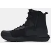 Image de Chaussure Militaire Under Armour Valsetz Zip Pour Homme Noir / Noir / Jet Gris 41