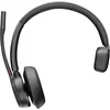 Image de HP Poly Micro-casque monaural Poly Voyager 4310 UC + adaptateur USB-A BT700 + base de chargement