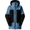 Image de The North Face - Veste de ski imperméable en GORE-TEX - W Summit Verbier Gtx Jacket Cornflower Glacial Frac pour Femme - Taille S - Kaki
