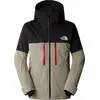 Image de The North Face - Veste de ski - M Chakal Jacket Clay Grey TNF Black pour Homme - Taille XXL - Gris