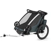Image de Thule - Poussette/remorque multisports - Chariot Cross 2 Double Dark Slate - Gris