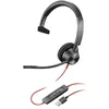 Image de HP Poly Blackwire C5220 - Blackwire 5200 series - micro-casque - sur-oreille - filaire - USB-A, jack 3,5mm - noir - CertifiÃ© pour Microsoft Teams, CertifiÃ© pour Skype for Business, certifiÃ© Cisco...