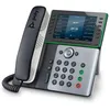 Image de HP Poly Edge E550 - TÃ©lÃ©phone VoIP avec ID d'appelant/appel en instance - (confÃ©rence) Ã  trois capacitÃ© d'appel - SIP, SDP - bleu nuit, blanc