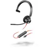 Image de HP Poly Blackwire 3310 - Blackwire 3300 series - micro-casque - sur-oreille - filaire - USB-C - noir - certifiÃ© UC