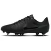 Image de Chaussure De Foot Basse Ã Crampons Pour Terrain Gras Nike Tiempo Legend 10 Academy Noir/Deep Jungle/Noir Dv4338-002 - 41