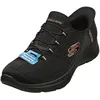 Image de Skechers Slip-Ins Summits Vegan - Baskets Femme Noir Or - 38