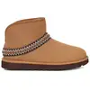 Image de Bottes UGG W CLASSIC MINI CRESCENT (CHESTNUT) Femme