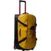Image de The North Face - Sac de voyage à roulettes 95L - Base Camp Rolling Thunder 28 Summit Gold TNF Black - Jaune