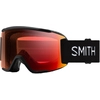 Image de Smith - Masque de ski photochromique - Squad S Black Chromapop Pro Photochromic Red Mirror en Silicone - Noir