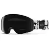 Image de Masque de ski SMITH 4D Mag S (Black Marble - ChromaPop Sun Black/ Cat 3)