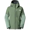 Image de The North Face - Veste de ski imperméable en GORE-TEX - M Summit Eastwall GTX Jacket Bark Mist Slate Moss pour Homme en Silicone - Taille XL - Vert