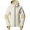 Image de The North Face - Veste de ski - W Lenado Jacket White Dune Gravel pour Femme - Taille M - Beige