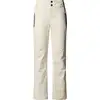 Image de The North Face - Pantalon de ski chaud et imperméable - W Lenado Pant White Dune pour Femme - Taille M - Beige