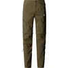 Image de The North Face - Pantalon déperlant de randonnée - M Exploration Reg Tapered Convertible Pant New Taupe Green pour Homme en Nylon - Taille 38 - Vert