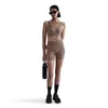 Image de Brassière à maintien normal femme Nike Alate Marron M C/E FQ7383-214