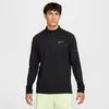 Image de Haut De Running Ã 1/4 De Zip Dri-Fit Nike Stride Pour Homme - Noir - S