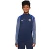 Image de Haut d'entraînement enfant PSG Strike 2025/26 Bleu 8/10 ans HJ7849-411