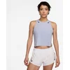 Image de Débardeur court femme Nike AeroSwift Bleu L FN2713-057