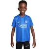 Image de Maillot Prematch enfant PSG Academy Pro LKNK 2025/26 Bleu 7/8 ans HJ8198-406