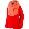 Image de Patagonia - Veste de ski de randonnée - W's Snowdrifter Jkt Sizzle Red pour Femme - Taille L - Rouge
