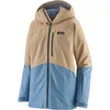 Image de Patagonia - Veste de ski respirante - W's Powder Town Jkt Oar Tan pour Femme - Taille S - Beige