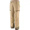 Image de Patagonia - Pantalon de ski isolant en GORE-TEX ePE - W's Insulated Storm Shift Pants Oar Tan pour Femme - Taille M - Beige