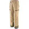 Image de Patagonia - Pantalon de ski isolant en GORE-TEX ePE - W's Insulated Storm Shift Pants Oar Tan pour Femme - Taille L - Beige