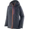 Image de Patagonia - Veste de ski isolante - W's Insulated Powder Town Jkt Smolder Blue w/Orange Peel pour Femme - Taille XS - Navy