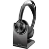 Image de HP Poly Micro-casque Poly Voyager Focus 2 USB-C-C certifiÃ© Microsoft Teams + adaptateur USB-C/A +base de chargement