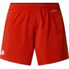 Image de The North Face - Short de trail léger et respirant - M Summit Pacesetter 5In Short Iron Clay pour Homme - Taille L - Rouge