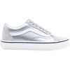 Image de Vans - Chaussures de skate basses - Old Skool Metallic Silver pour Femme - Taille 38,5 - Gris