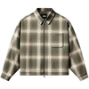 Image de Surchemises Vans  Larkspur Zip Plaid Flannel Shirt P32895628
