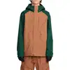Image de Volcom - Veste de snowboard en GORE-TEX ePE - Dua Insulated Gore-Tex Jacket Terra Brown pour Homme - Taille M - Marron